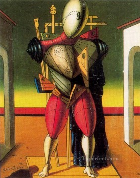 Abstracto famoso Painting - un trovador Giorgio de Chirico Surrealismo